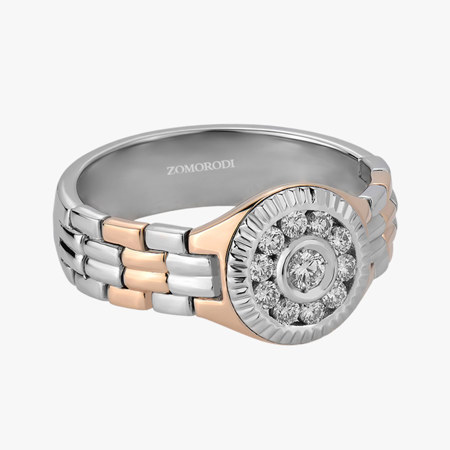 Attila Men's Diamond Ring